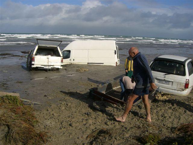 beach fishing